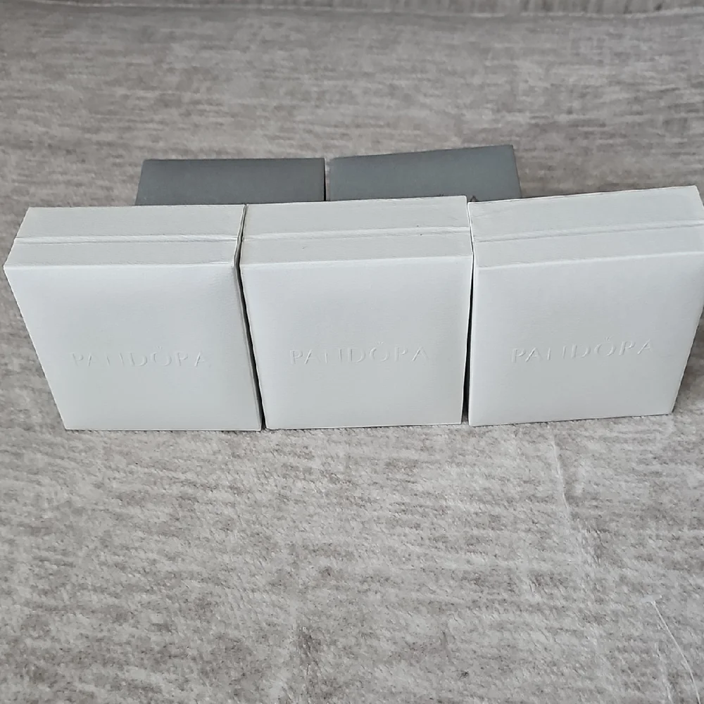 Pandora Silver and White Box Collection